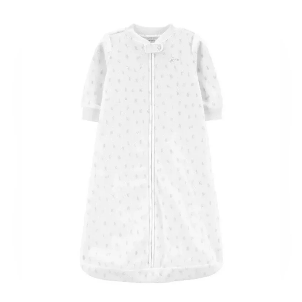 Carters Fleece Sleep Sack Alphabet ABC Small 0-3 months